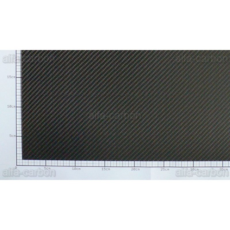500mm x 250mm 1,5mm Carbon Platte Kohlefaser CFK Platte ca 